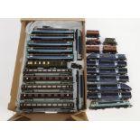Hornby (China) mixed group to include One Anglia HST Set, SouthEastern High Speed …