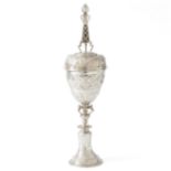 Charles II steeple cup, John Thompson, York 1652, silver