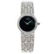 No Reserve - Chopard Dress Watch 18K. 'Onyx' 8553 - Ladies watch