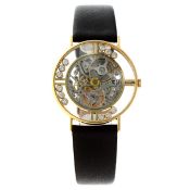 Chopard Happy Diamonds Skeleton 18K. - Midsize watch