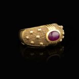A ruby ring