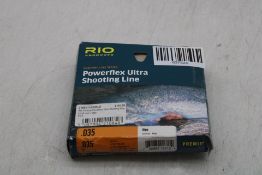 RIO Products Powerflex Ultra Fly Fishing Shooting Line, Blue