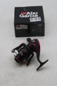Abu Garcia Cardinal X 4000FD Fishing Spinning Reel, Black/Red. Box damaged