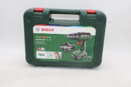 Bosch 18V Universal Drill, Black/Green