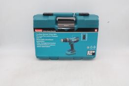 Makita 18V G-Series Combi Drill Complete with 2 X 2.0 Ah Batteries, HP488DAEX1