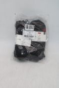 Six Packs of Levi's Low Cut Logo Socks, Black, UK 2.5-5, 3 Pairs Per Pack