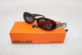Meller LUA Sunglasses, Frames Maroon/Lenses Olive