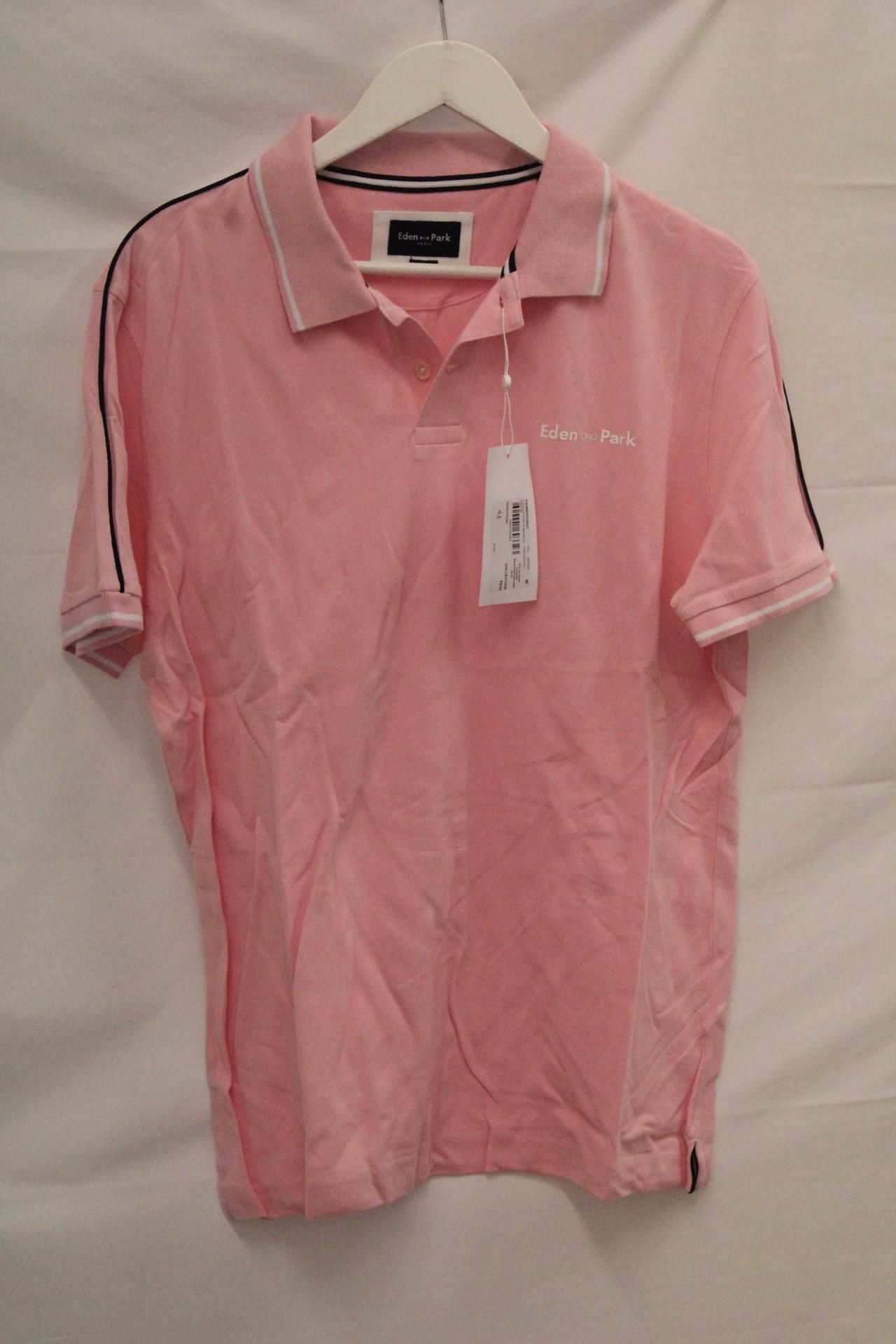 Eden Park Polo Shirt, Pink, Size M