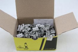 One-hundred Nvent Caddy Flange Clamps, 5/16" to 1/2"