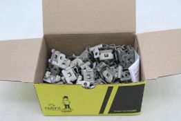 One-hundred Nvent Caddy Hammer On Flange Clip, 1/8" to 1/4"