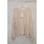 Though Women's Knit Jumper, Light Pink, Size 10