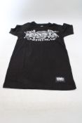 Three Monsta T-Shirt, Black, Size 2x 3XL, 1x S