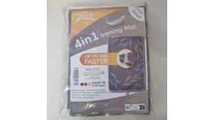Smart & Gentle 4 In 1 Ironing Mat, Multicoloured, Small