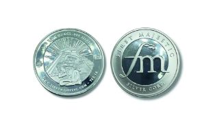 First Majestic Mint Silver 1oz Round x 4