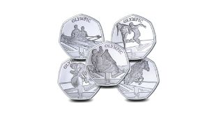 2021 Gibraltar Summer Olympics 50p Set of 5