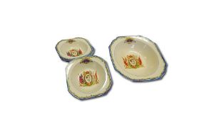 CWS Longton Commemorative Dishes - Edward VIII Coronation - Set of 5