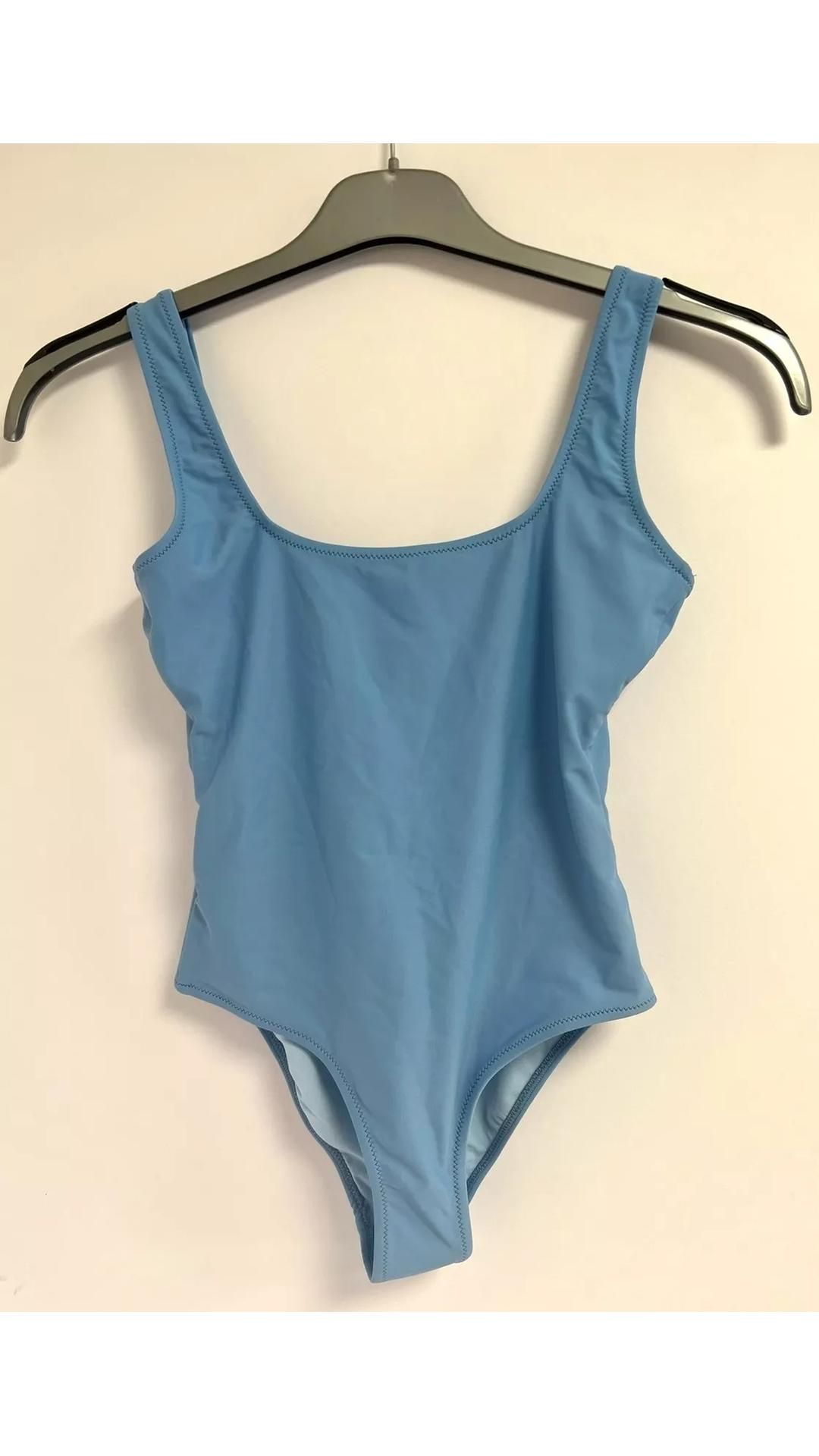 Bower Swimwear Ideal One-Piece, Sky, Size XS