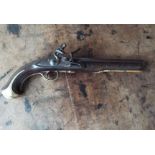 Flintlock Saddle Pistol by Joyner