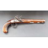 Flintlock Duelling Pistol by BASS of LONDON