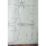 WW2 Vickers Armstrong Seafire Fighter Plane