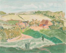 Erich Heckel. „Landschaft in Angeln“. 1929