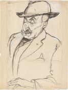 Rudolf Grossmann. Portrait Max Liebermann. 1920s