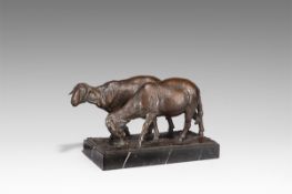 August Gaul. ”Schafe”. 1901