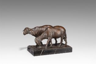 August Gaul. „Schafe“. 1901