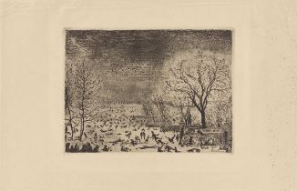 James Ensor. „Les patineurs“. 1889