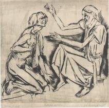 Peter August Böckstiegel. „Wiederkehr des Sohnes“. 1921