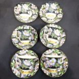 Royal Albert tea set in the Provincial Flowers pattern, twelve pieces. UK P&P Group 3 (£35+VAT for