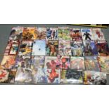 Thirteen DC Firestorm comics, eighteen Valiant comics, fifteen Amalgam comics and twenty-seven other