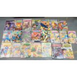 Collection of forty-five DC Teen Titans comics, nineteen Marvel Fear Itself comics, fifteen DC Flash