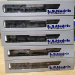 HO 5X L.S model car transporters, excellent condition, boxed. UK P&P Group 1 (£18+VAT for the