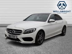 (ON SALE) STUNNING Mercedes-Benz C220 *AMG LINE PREMIUM* Saloon Automatic -Sun Roof - Navigation -