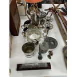 VICTORIAN SILVER PLATED COFFEE POT