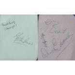 Football Autographs Manchester United Busby Babes Duncan Edwards/Geoff Bent/Matt Busby