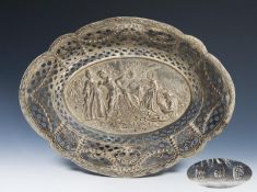 Silber-Korb. Jean Louis Schlingloff, Hanau.