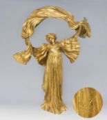 Große Tischlampe, Agathon Léonard: Das Spiel mit dem Schal.