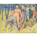 GERBIG, Alexander (1878 Suhl - 1948). Triumph des Bacchus.