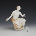 Art-déco-Figur: Knabe. Meissen.