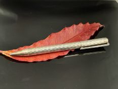 S.T. Dupont Kugelschreiber, silberfarben