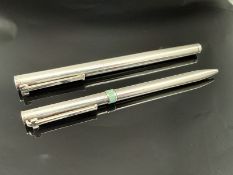 Tiffany & Co. Füller und Kugelschreiber in 925 er Silber/ 44,7g