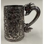 A 19th Century Chinese export silver mug.