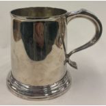 A large George I Britannia Standard silver pint mug.