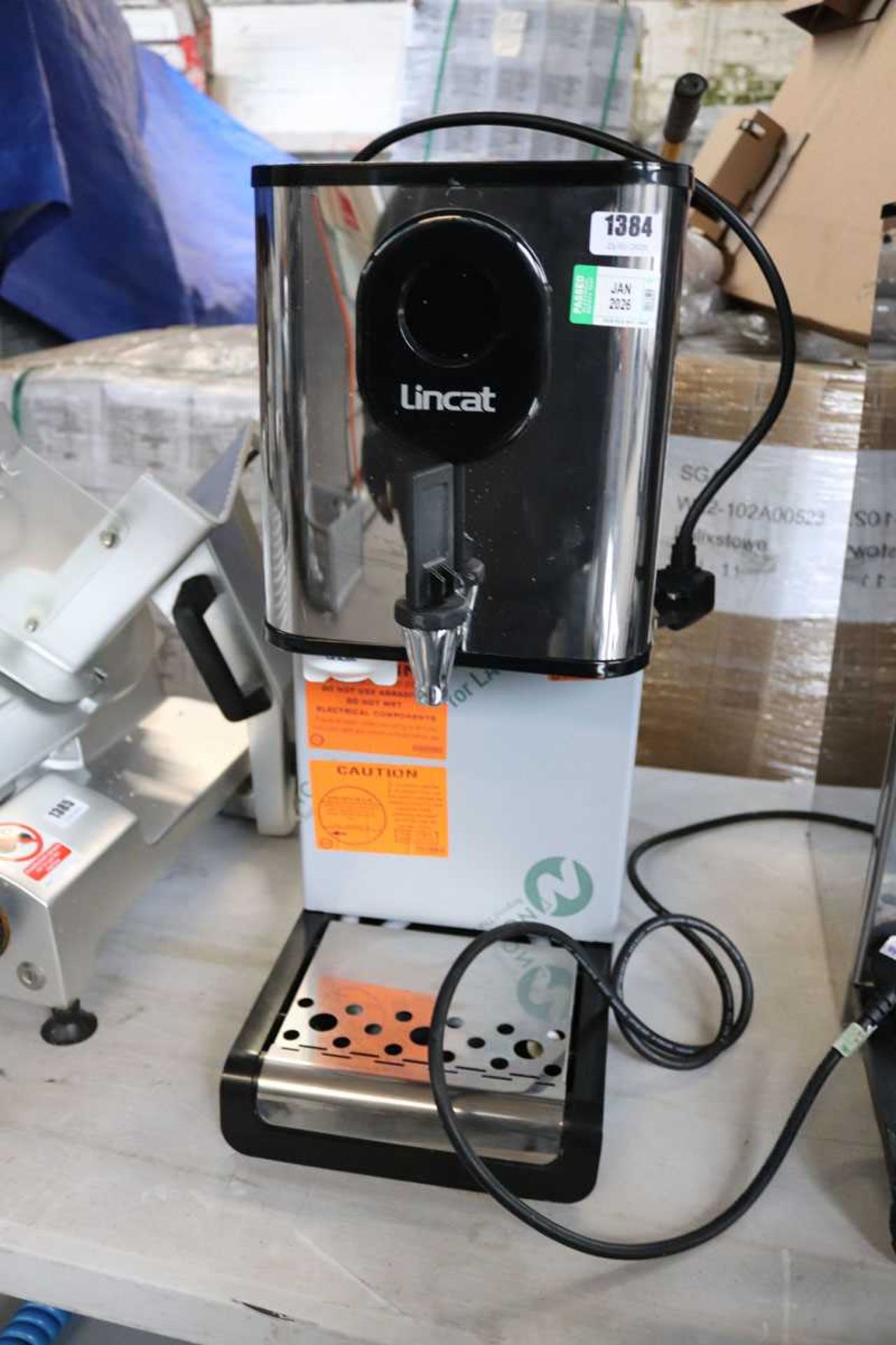 Lincat auto feed hot water boiler