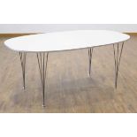 (G) Piet Hein (1905–1996) and Bruno Mathsson (Swedish, 1907-1988) for Fritz Hansen, a 2007 '