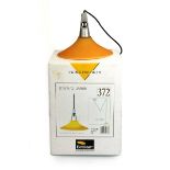A contemporary Brilliant Lighting swing ceiling light, boxed Shade diameter 15cm