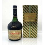A bottle of Courvoisier VSOP Liqueur Cognac with box 40% 68cl