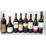 8 bottles, 1x Dornfelder Pfalz Pinot Noir 2012 Germany, 1x Cape Weaver 2010 Valley blend SA, 1x